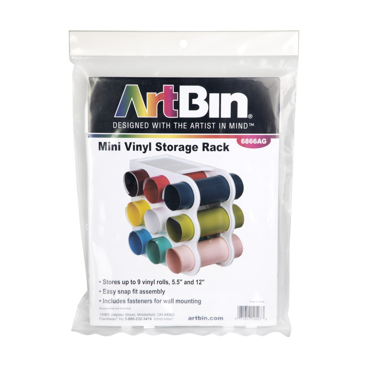 Artbin | Organizador de Vinil | 9 rollos