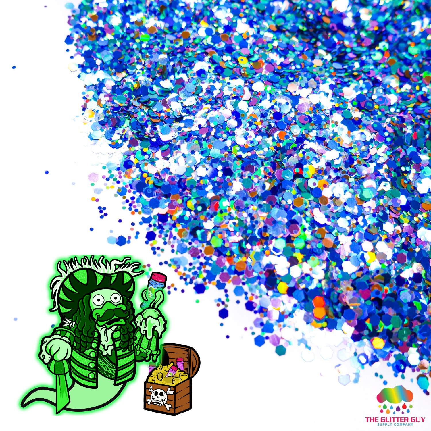 The Glitter Guy - The Glitter Guy | Buried Treasure | Escarcha Chunky Mix - Promo Viniles Panamá