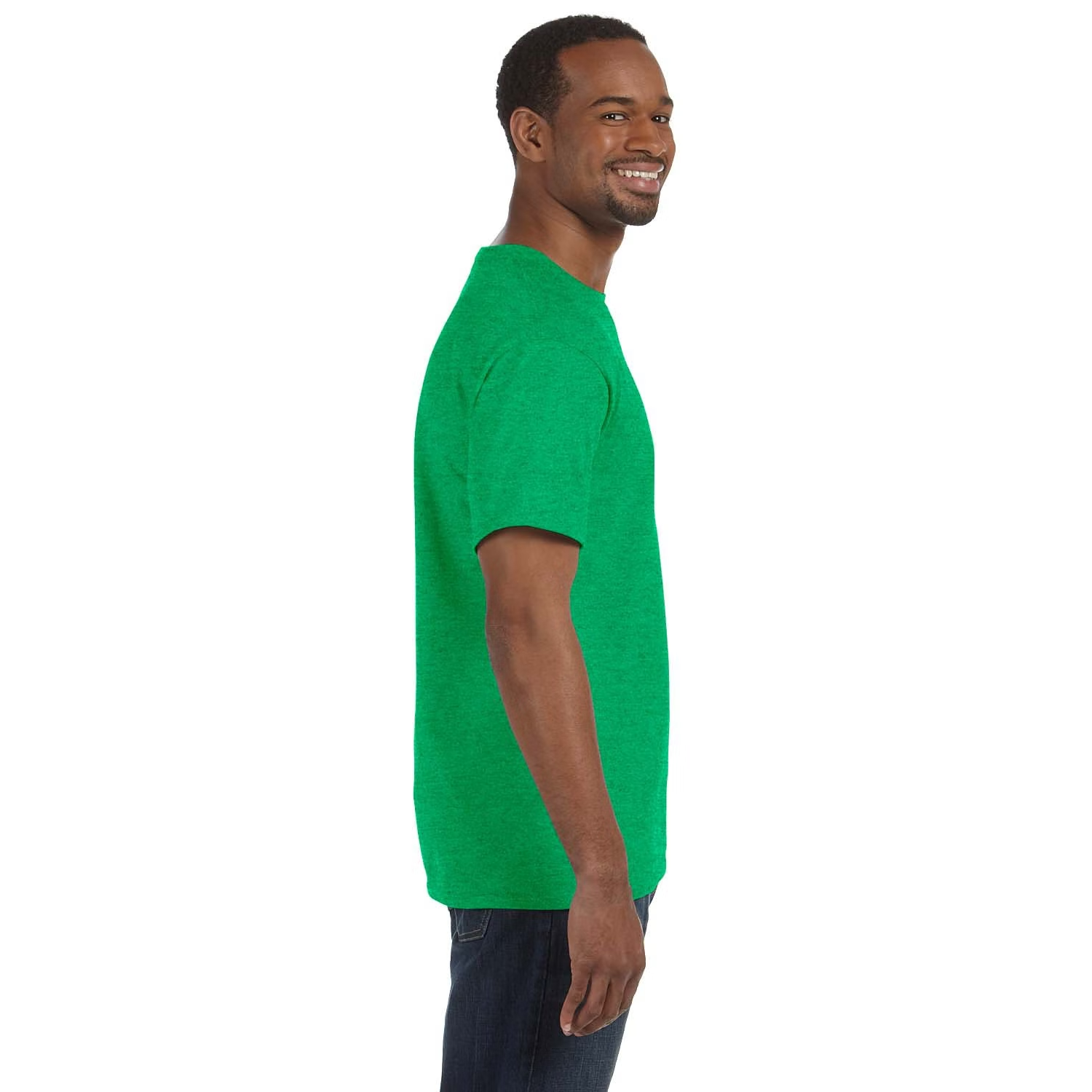 Gildan Heavy Cotton 5000 | Cuello Redondo | Antique Irish Green