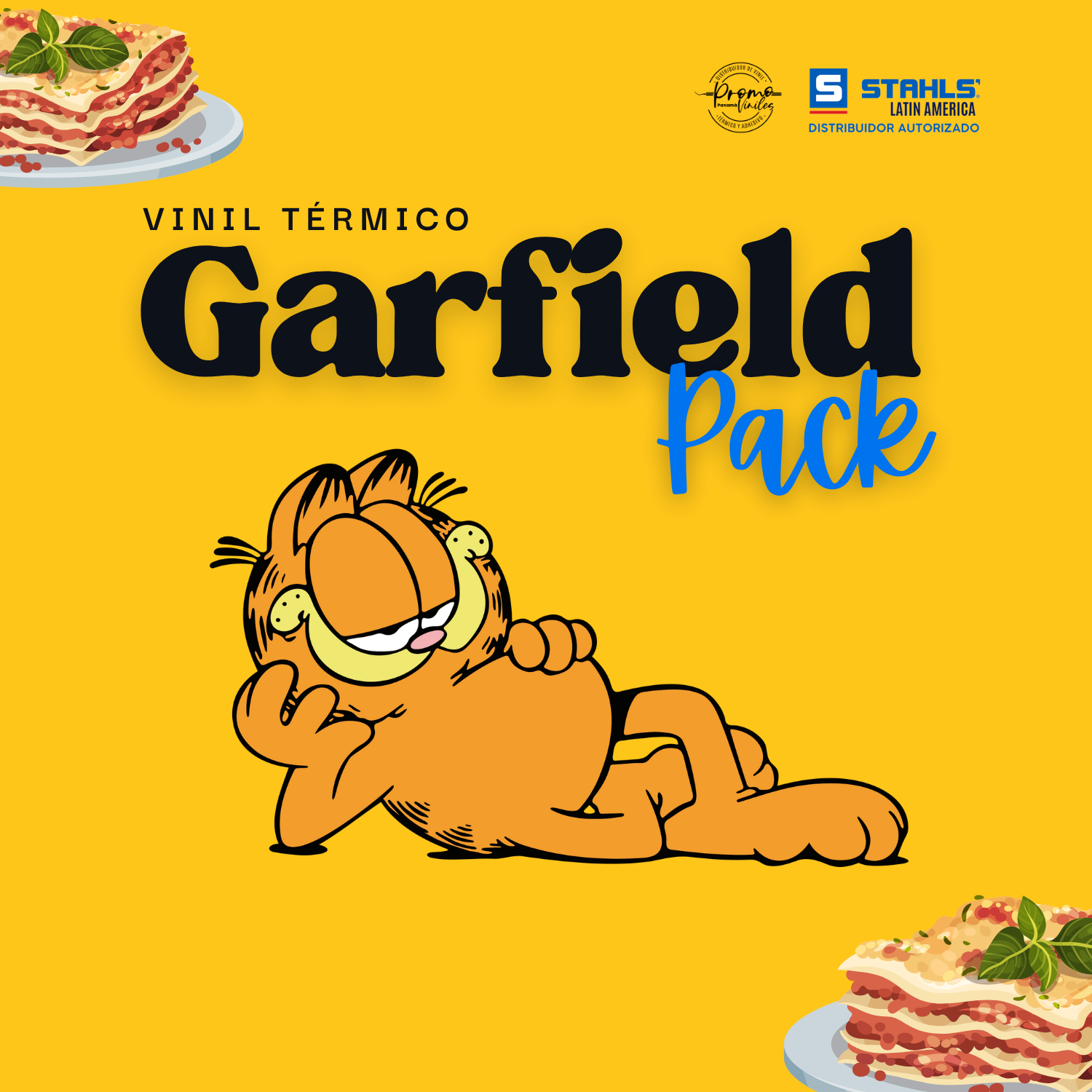 Garfield Pack | Vinil Térmico