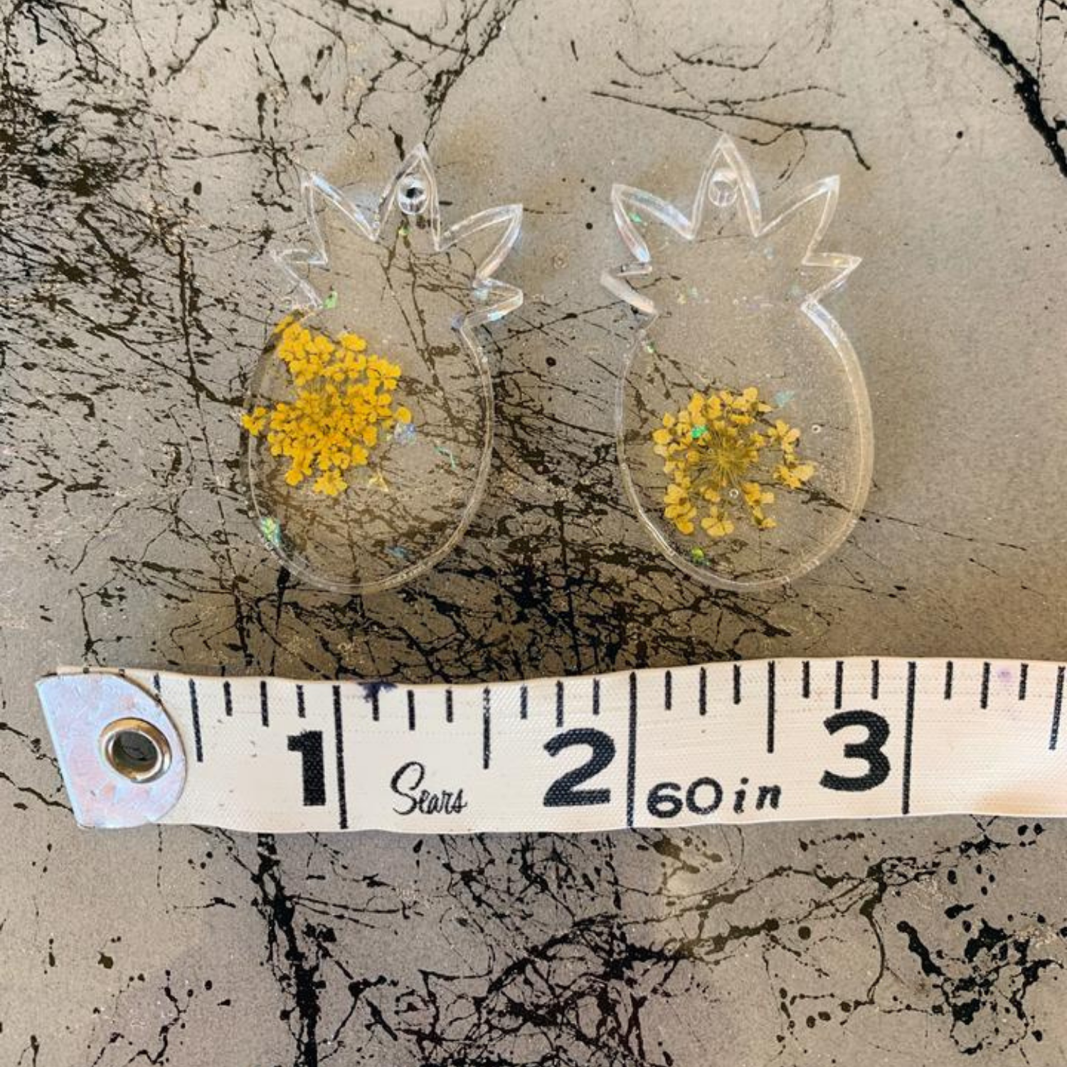 Molde para Resina | Aretes de Piña