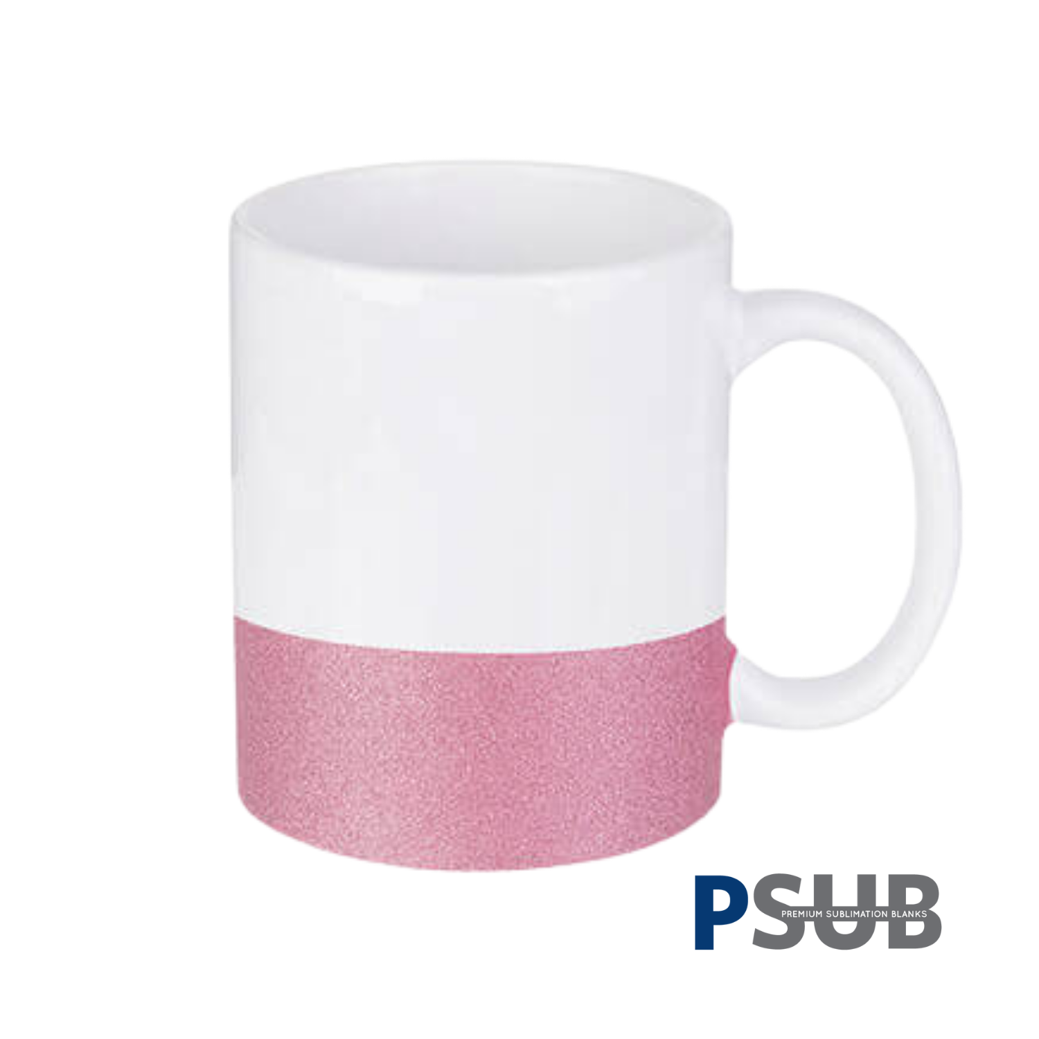 Taza de cerámica | Base Escarchada | Rosada | 11oz