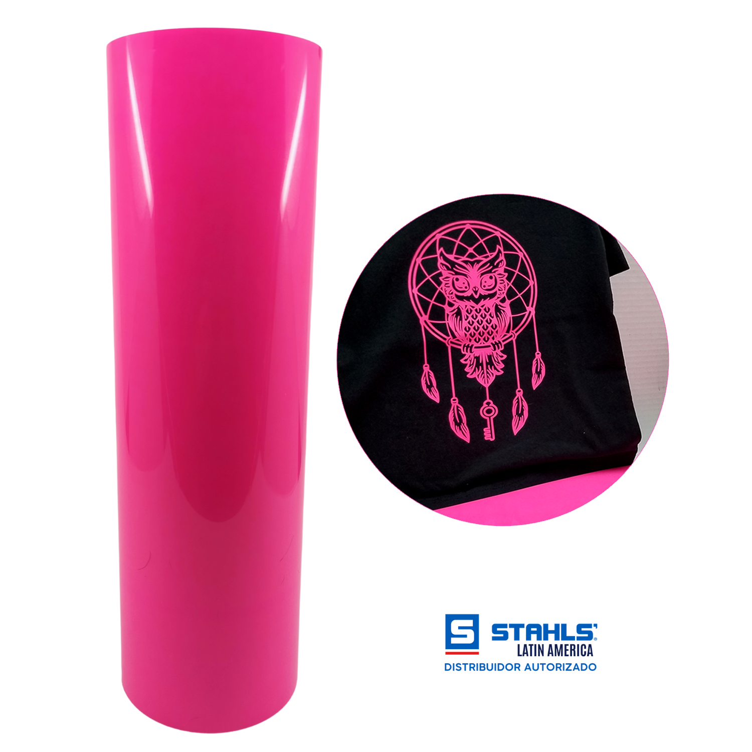 Stahls' Eco Pro® Vinil Textil Térmico | Rosado Neón | Neon Pink