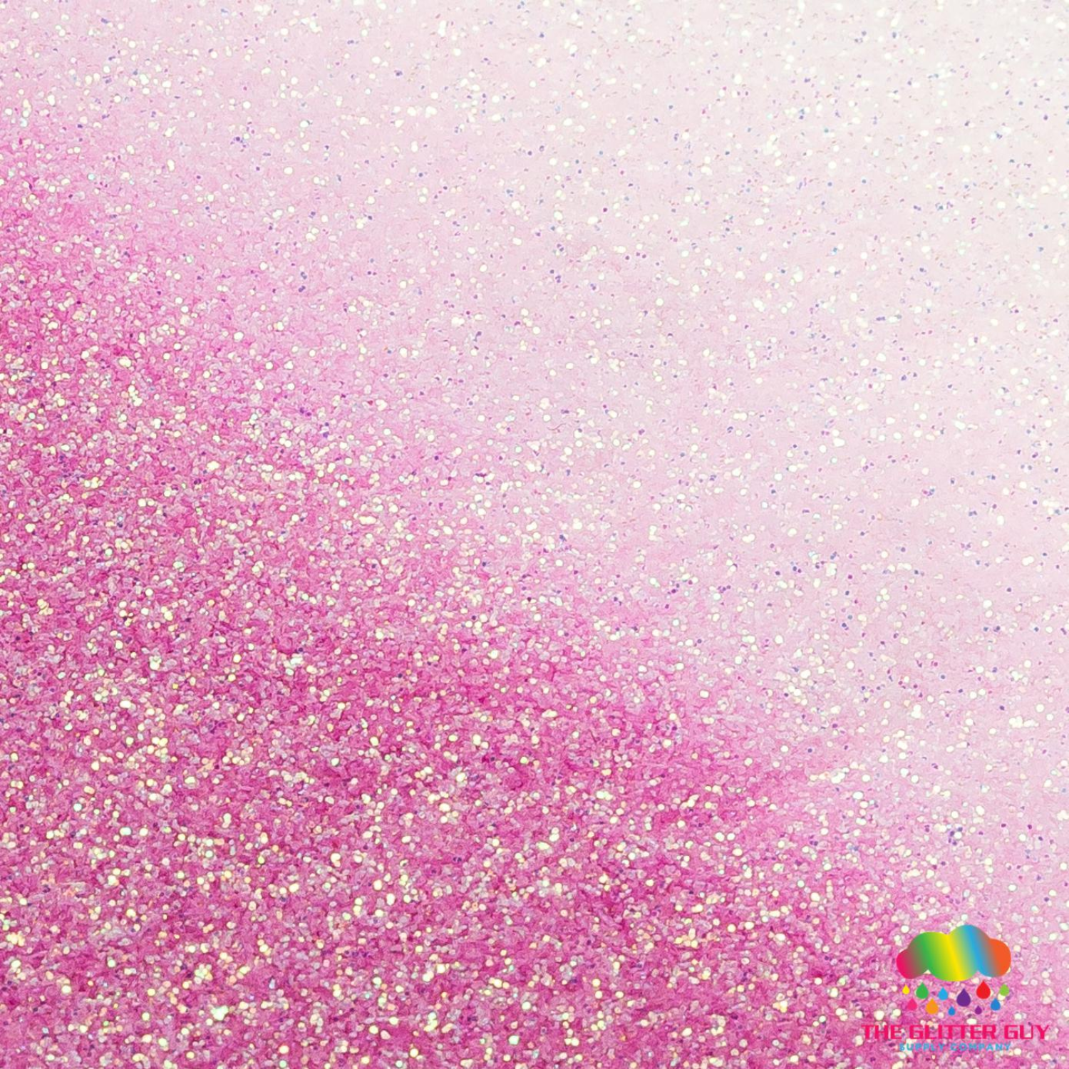 The Glitter Guy | White 2 Pink | Escarcha