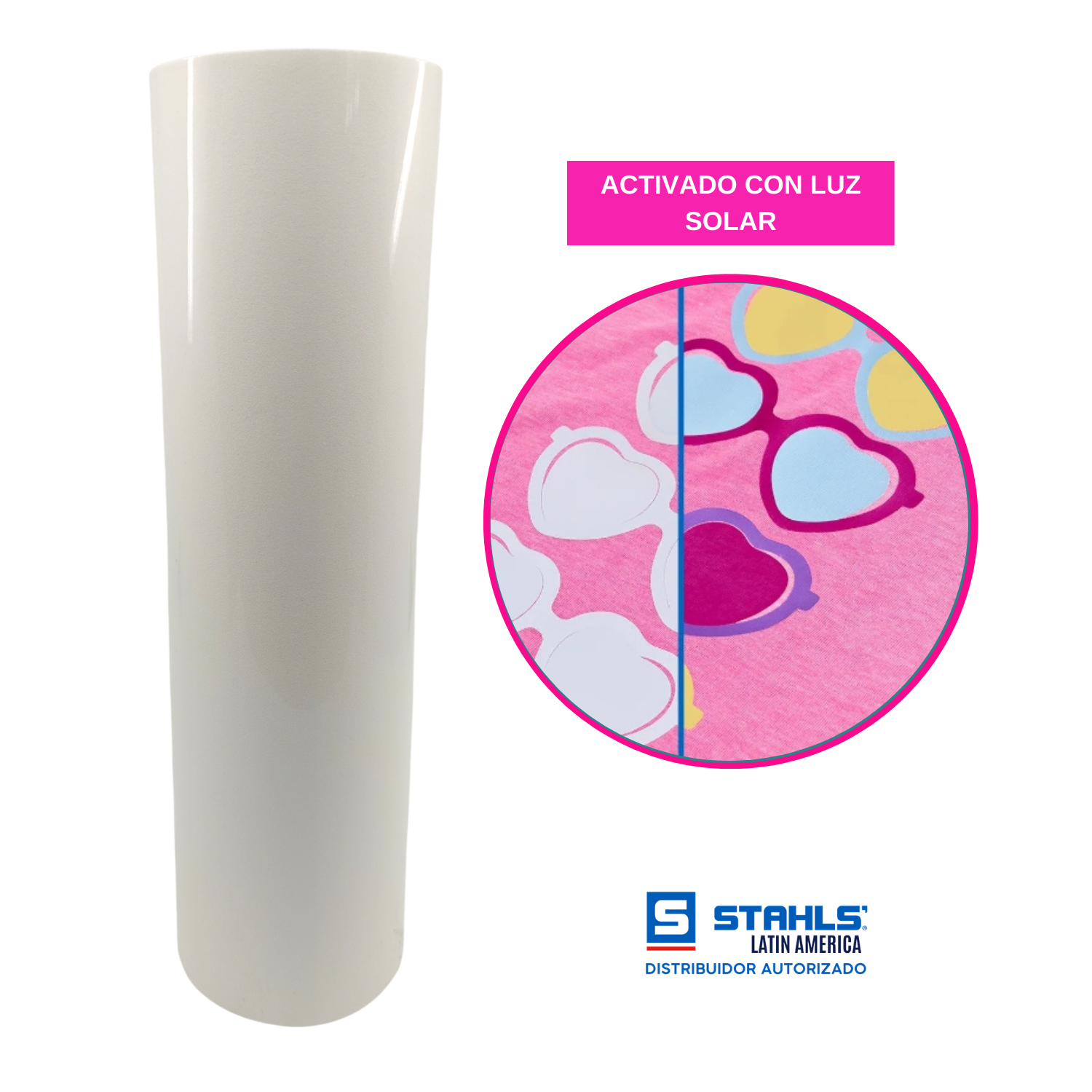 UV Shift® Vinil Textil Térmico | Magenta | Rosa
