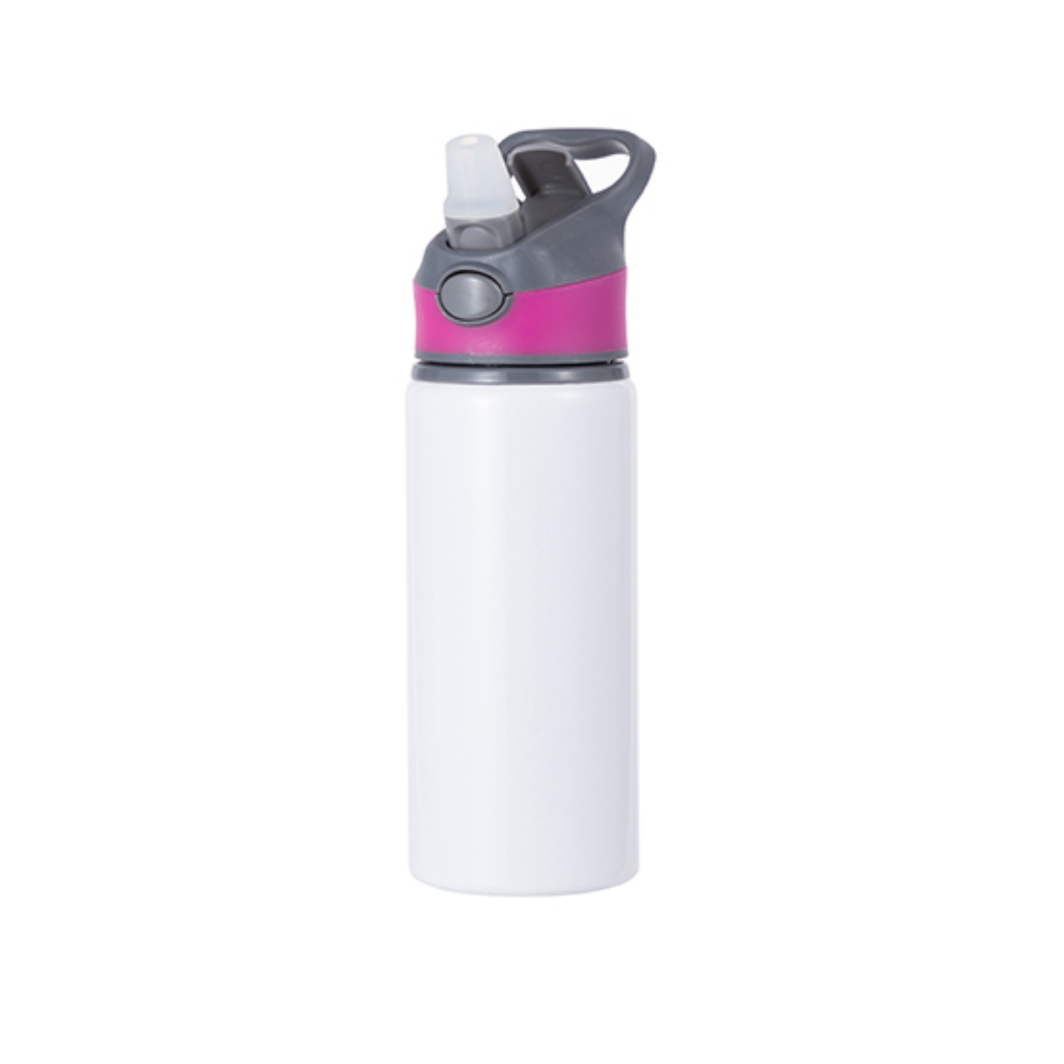 Botella de Agua | Aluminio | 22 oz | Tapa Rosada