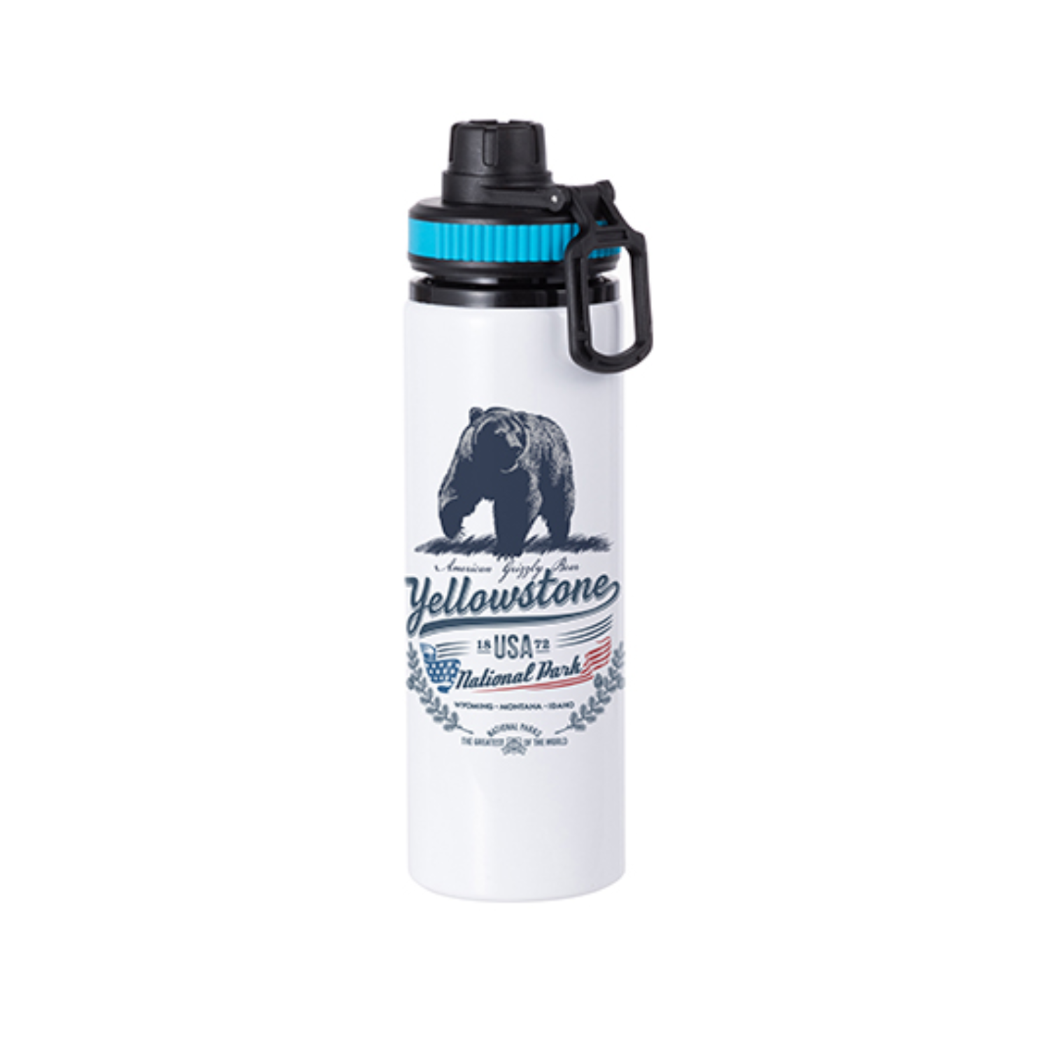 Botella de Agua con Tapa | Aluminio | 28 oz | Celeste