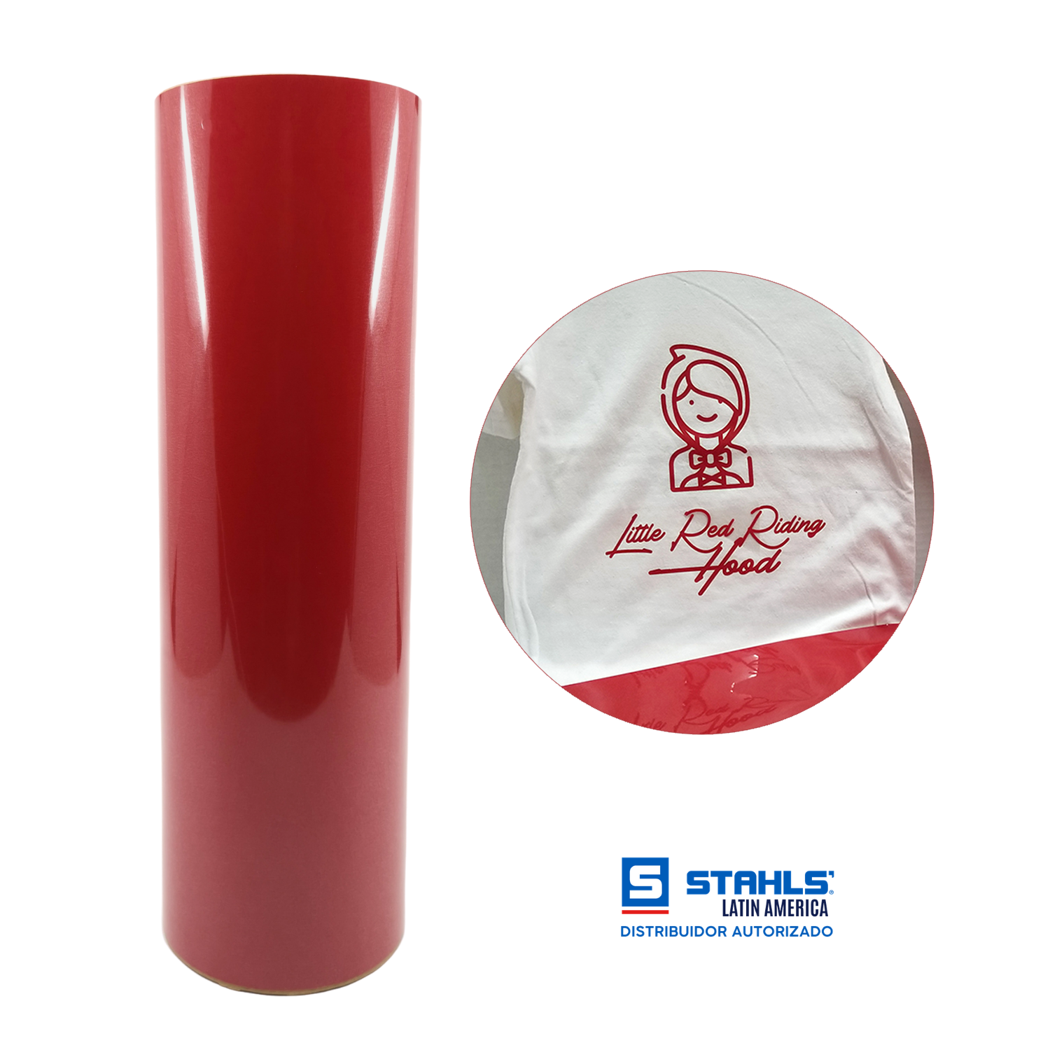 Eco Pro® Vinil Textil Térmico | Rojo | Red - Promo Viniles Panamá