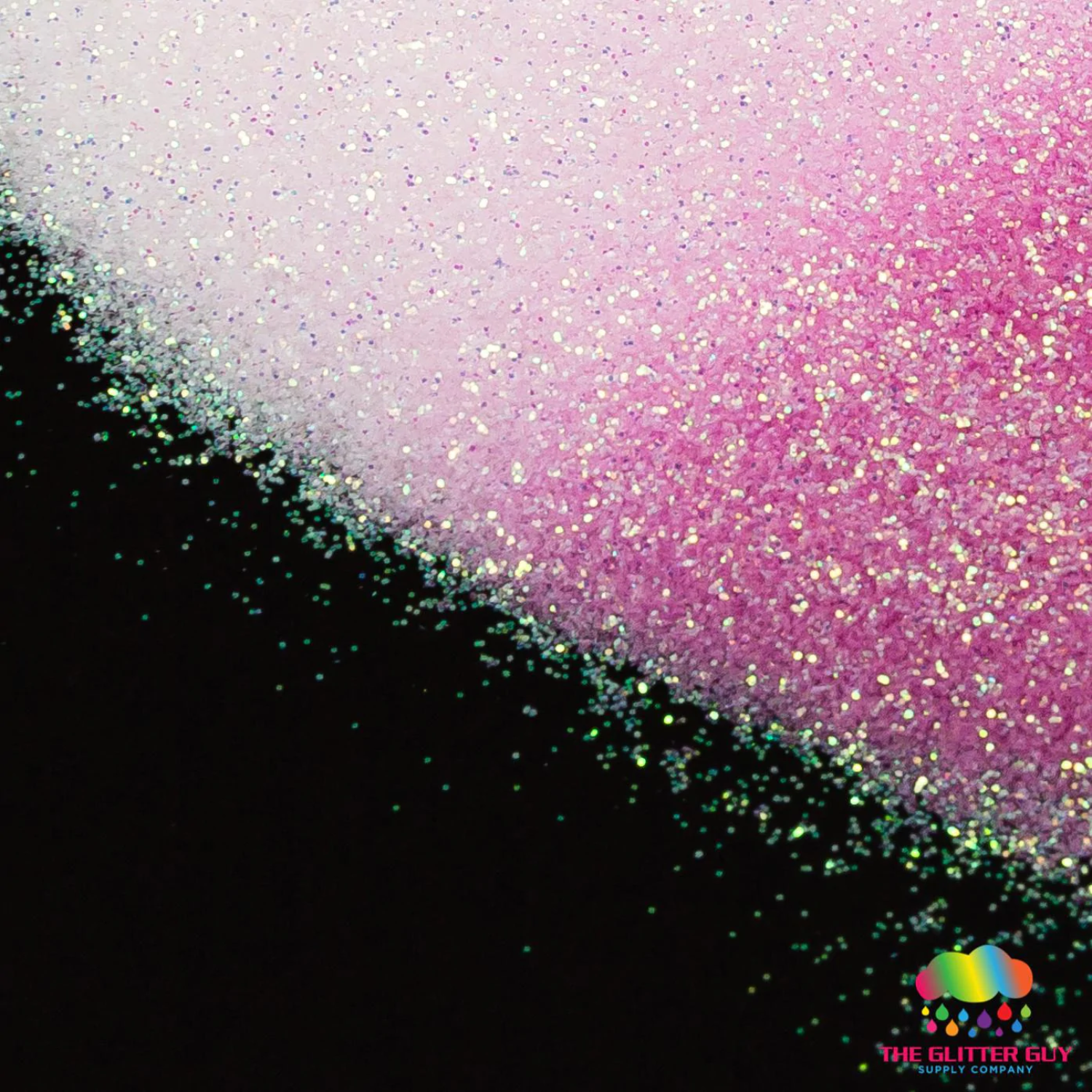 The Glitter Guy | White 2 Pink | Escarcha