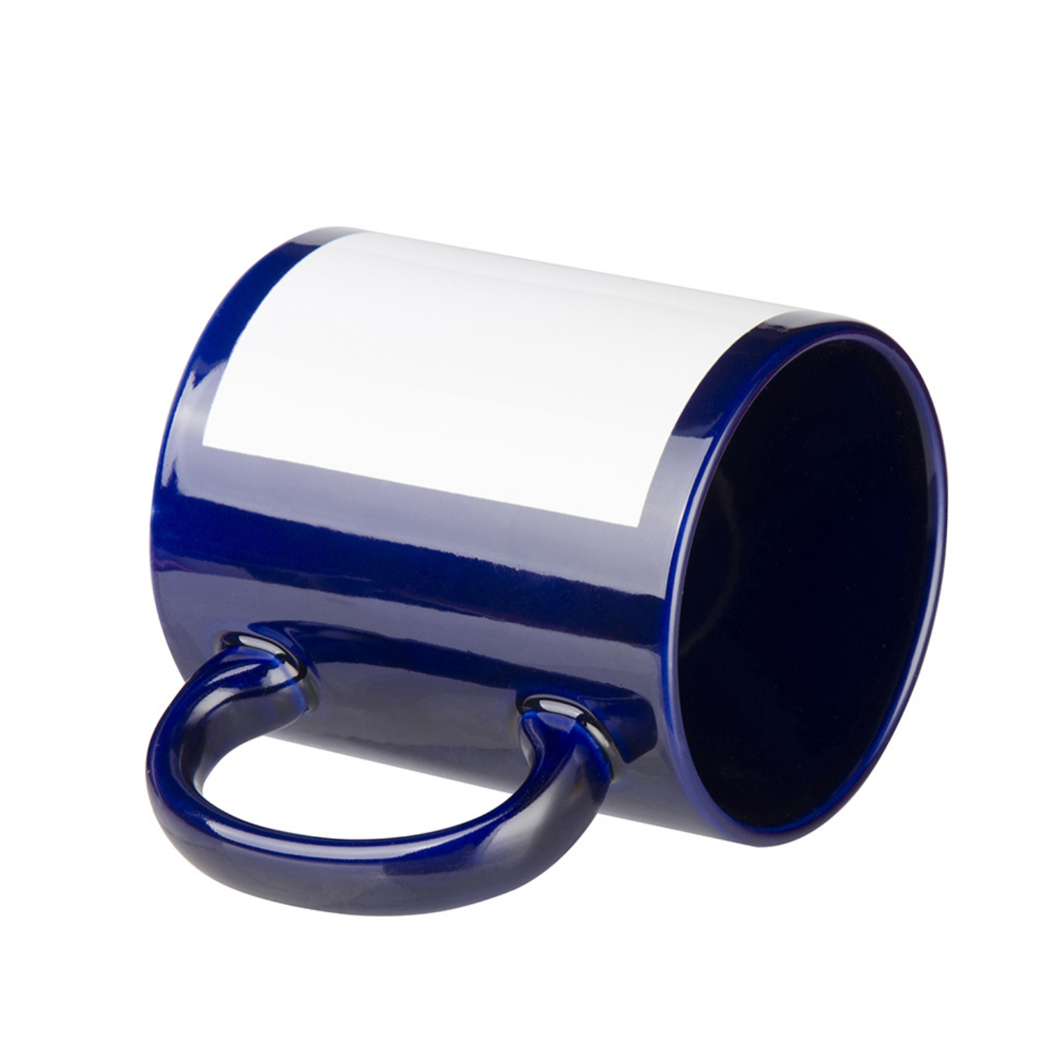 Taza de Cerámica con Ventana | Azul | 11oz