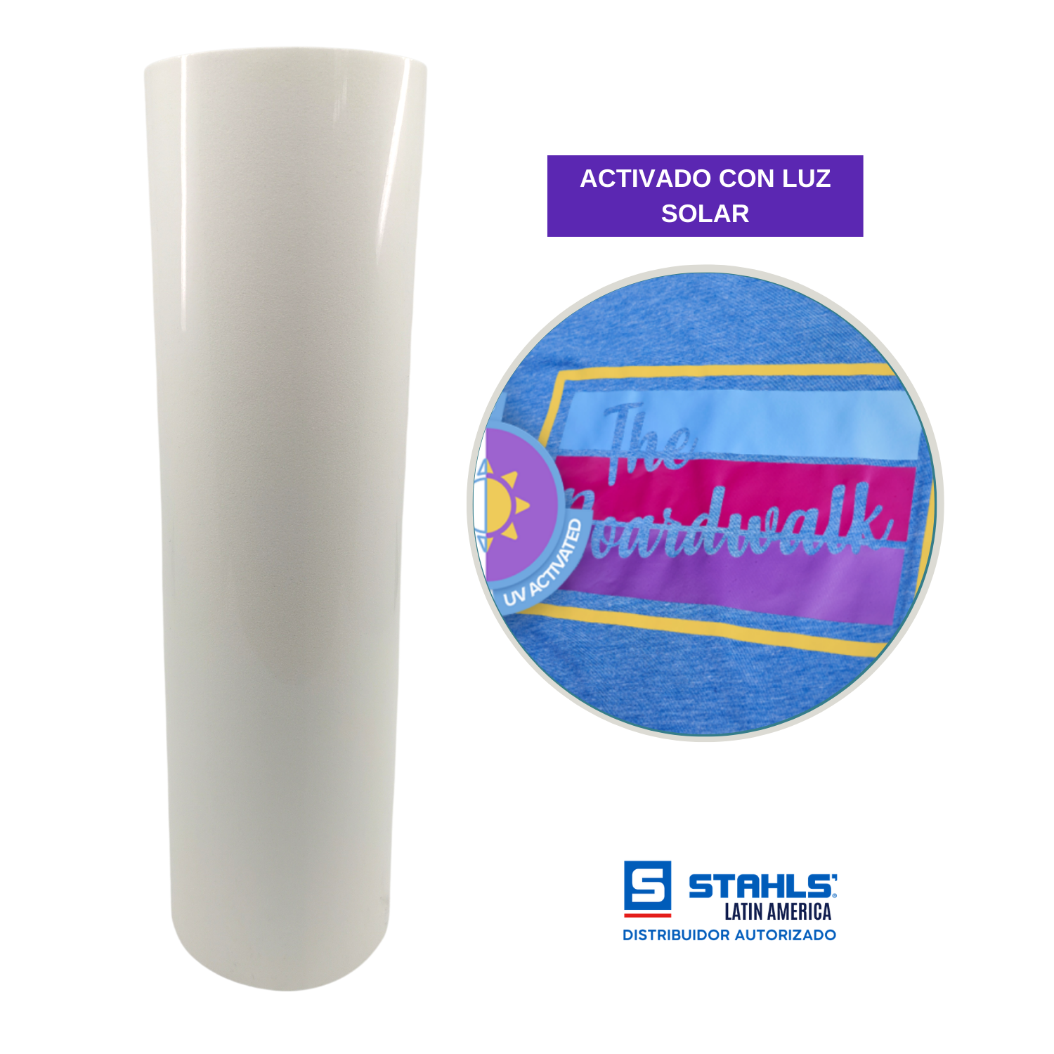 UV Shift® Vinil Textil Térmico | Purple | Morado