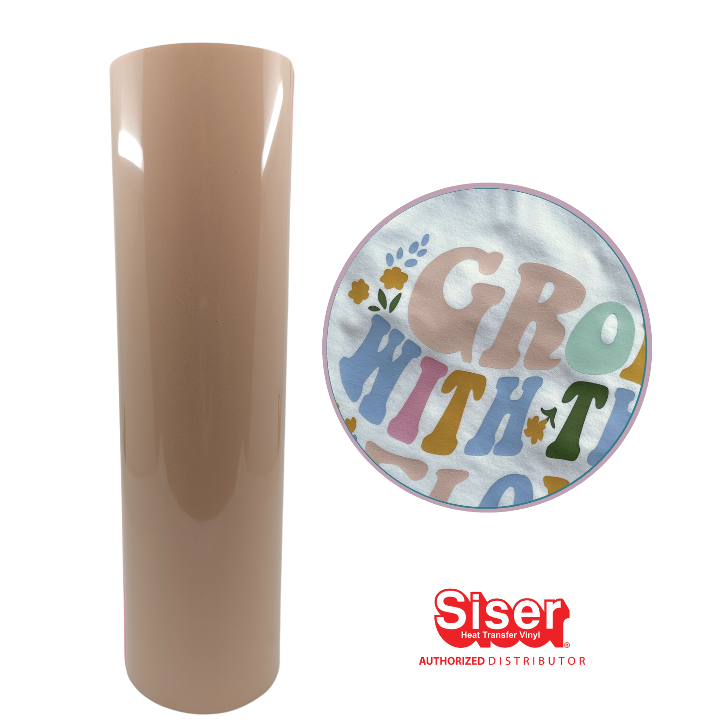 Siser EasyWeed Vinil Textil Térmico | Pale Peach | Ancho 12"