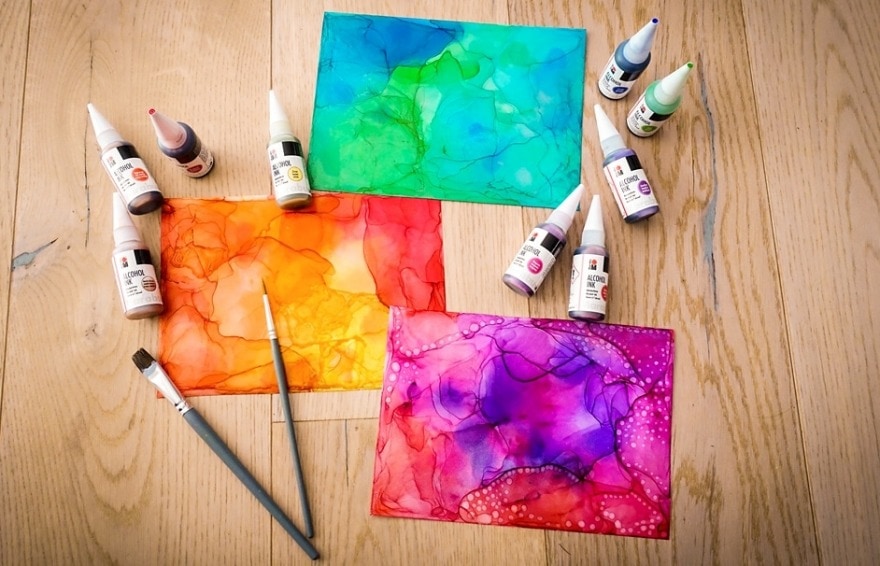 Alcohol Inks | 211 Purple